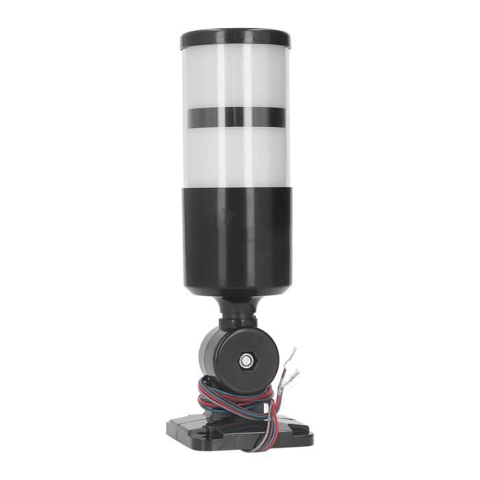 Lampe De Signalisation Industrielle LED 3 Couleurs - 24V DC/AC - Pour Tours CNC, Robots AGV, Machines-outils - IP30, Durée De Vie 50 000 H - 7