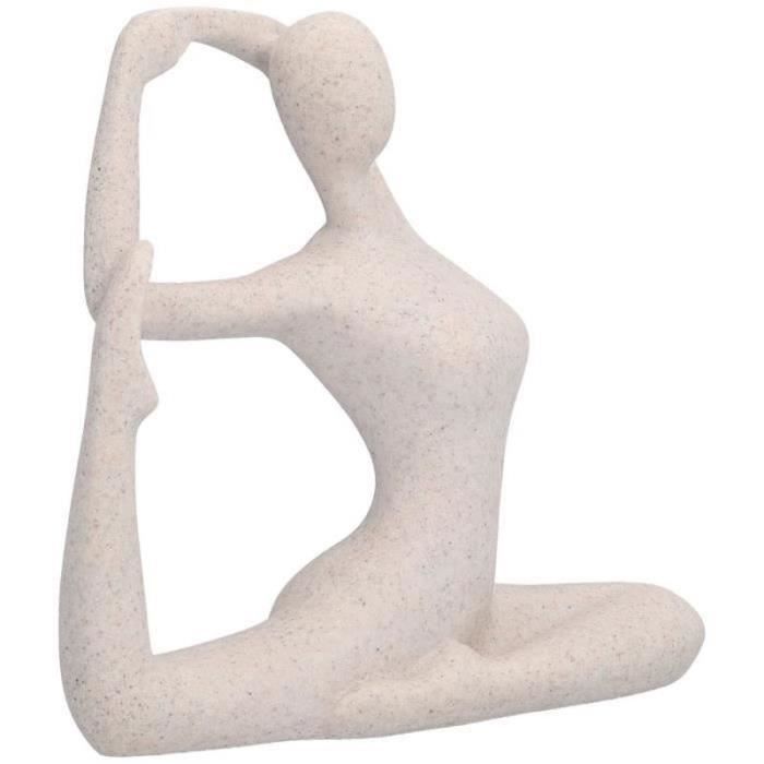Sculpture Jardin Statue Femme Yoga En Polyrésine - Décoration Zen (18cm) - TOATELU Statue De Yoga Sculpture Jardin Statue Femme Yoga En Polyrésine - Décoration Zen (18cm) - TOATELU Statue De Yoga