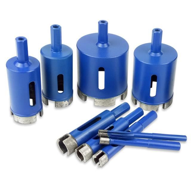 Scie cloche,42mm100mm, Bleu, Pour Le Perçage Du Béton, Du Granit, De — free download