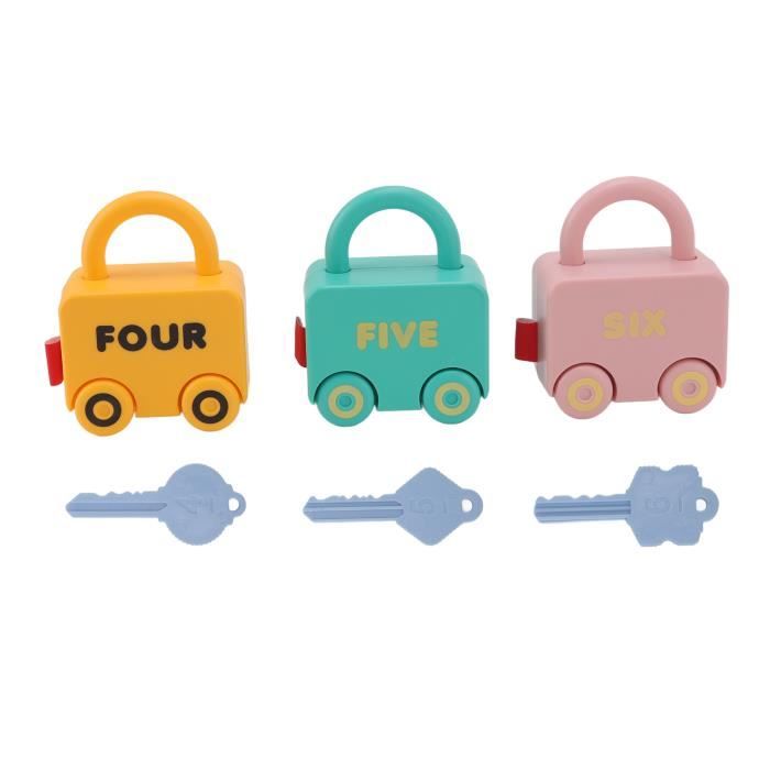 Clé De Remplacement Pour Serrures D'Apprentissage Alphabet Lakeshore - Choisis Ta Lettre (UNE) - Occasion Très Bon État