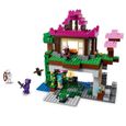 LEGO 21183 Minecraft Le Camp d’Entraînement, Jouet avec Figurines Ninja, Squelette, avec Maison, Cadeau Garçons et Filles Dès 8 Ans-1