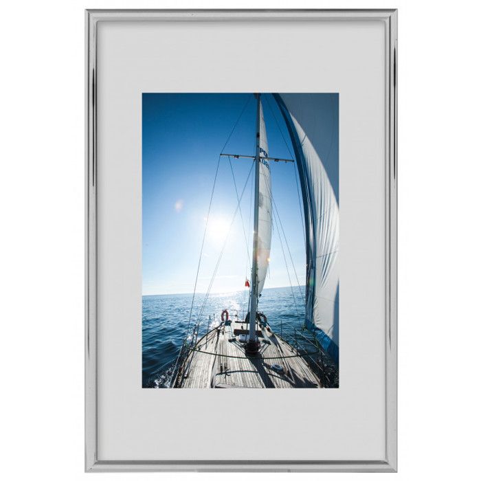 Cadre photo tilleul 60x80 cm bois reconstitué fsc Karma Maisons du Monde