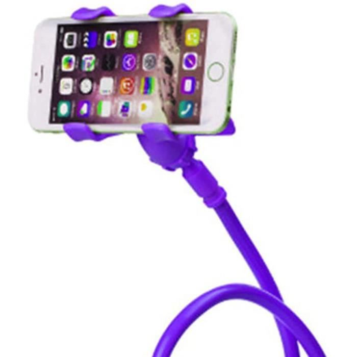 Support Téléphone Lit avec Bras Articulé Télescopique Porte Smartphone  Portable Flexible Compatible avec iPhone 13 Pro Max Min[433] - Cdiscount  Téléphonie