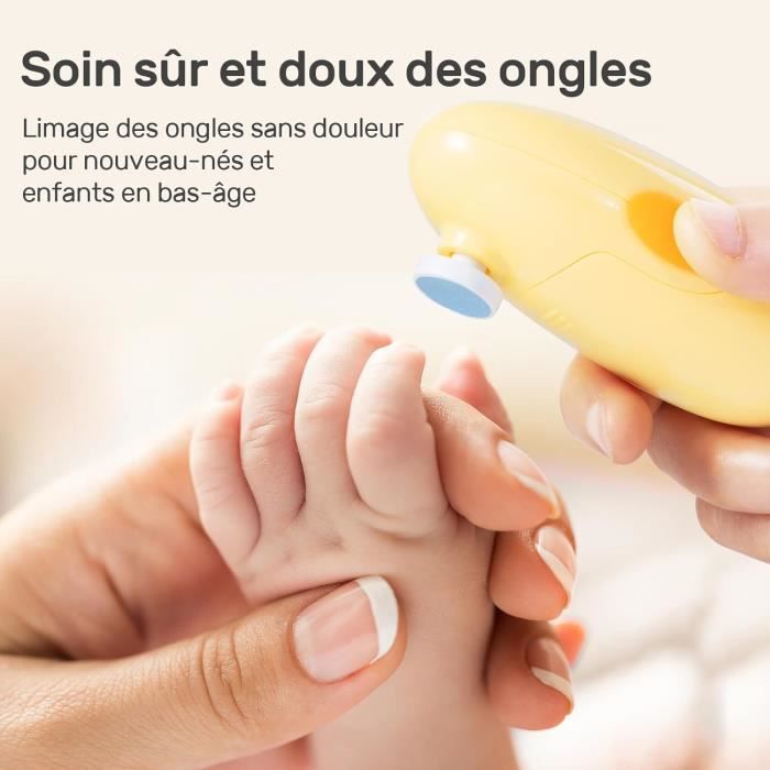 Lime À Ongles Électrique Pour Bébés, Ponceuse Ongle Bébé, Kit