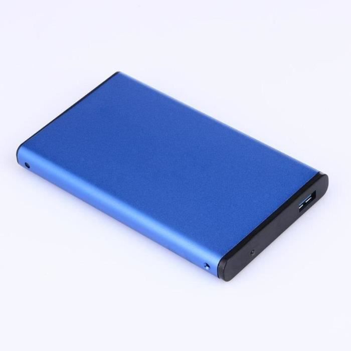 Boîtier Externe pour Disque Dur 2.5'' SATA USB 3.0 Box Alluminium Portatile  PC 8433799088911