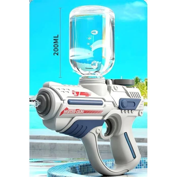 Pistolet à Eau - MARSEE - Pistolet à Eau Électrique - Capacité 200 ML - Portée 10-12m Pistolet à Eau - MARSEE - Pistolet à Eau Électrique - Capacité 200 ML - Portée 10-12m