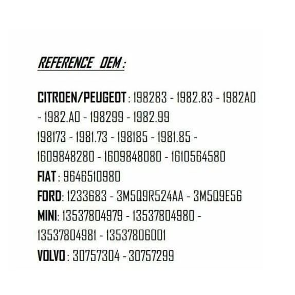Kit Joint Injecteur 1.6 HDI 16 Pièces - Rondelles Étanchéité Diesel Compatible Berlingo C2 C3 C4