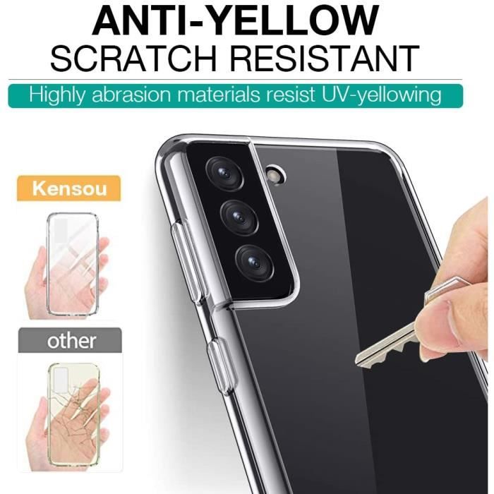 Protection Coque Samsung Galaxy S21 ENKAY Transparent
