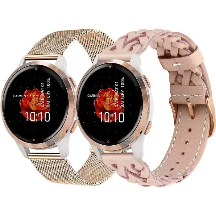 Trumirr Remplacement Pour Garmin Vivomove 3S Femmes Bracelet De