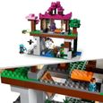 LEGO 21183 Minecraft Le Camp d’Entraînement, Jouet avec Figurines Ninja, Squelette, avec Maison, Cadeau Garçons et Filles Dès 8 Ans-2