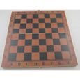 jeu d'échec et jeu de backgammon en bois pliable-2