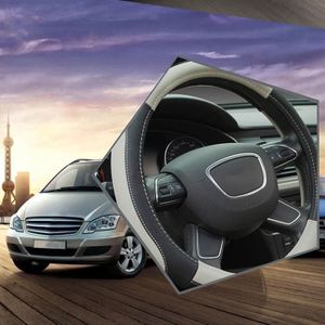 Housse De Volant Pour Fiat 500, Abarth 595/124 - Antidérapante, Résistante à La Transpiration, Noire (2 Pièces)