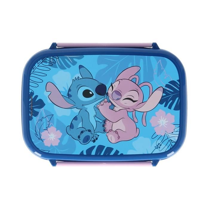 Boîte à Goûter Stitch Arlis - PVC Sans BPA, Fabriquée En Espagne, Lunch Box Enfant