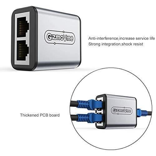 CEN Répartiteur Ethernet RJ45 Port Réseau 1 à 2 Port Switch Réseau en  Alliage d'Aluminium 1000Mbps - Cdiscount Informatique