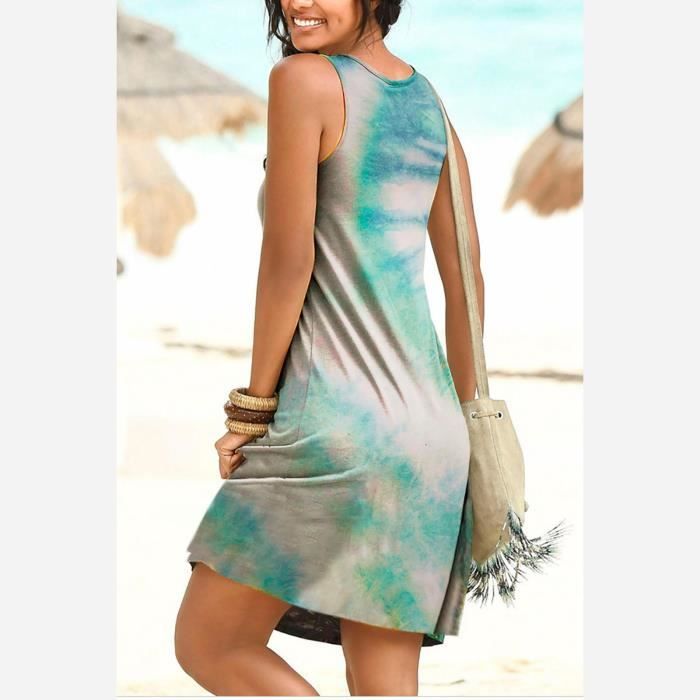 Robe mi longue sans manche store
