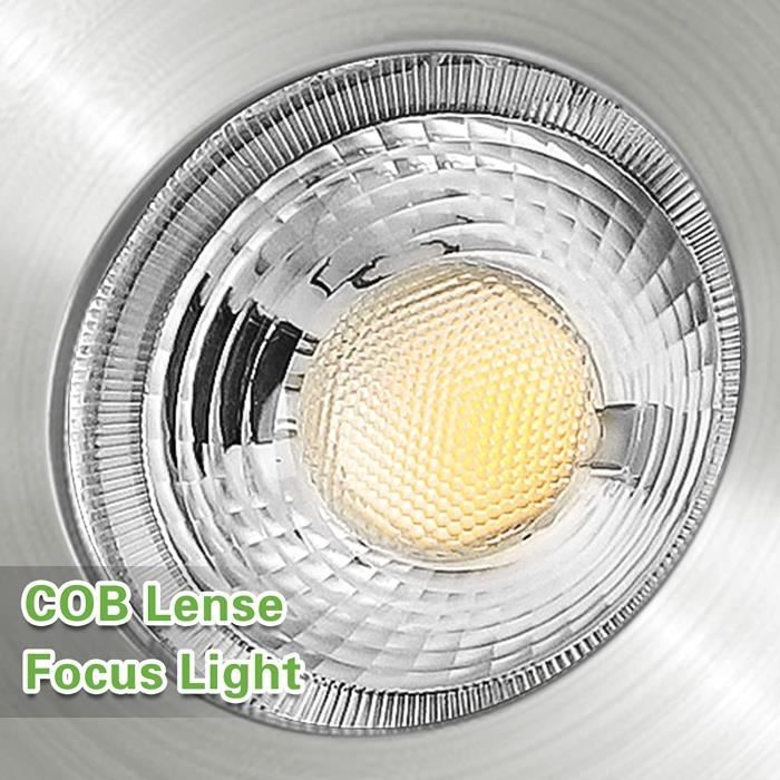 Spots LED Encastrables Extra Plats - Lot De 24, 5W équivalent 40W, 6000K Blanc Froid, 230V