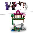 LEGO 21183 Minecraft Le Camp d’Entraînement, Jouet avec Figurines Ninja, Squelette, avec Maison, Cadeau Garçons et Filles Dès 8 Ans-3