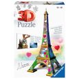 Puzzle 3D Tour Eiffel Love Edition - Ravensburger - 216 pièces - Architecture et monument-3