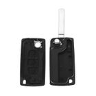 COQUE CLE PLIP Citroën C4 Picasso lame avec rainure 3 BOUTONS (PHARE) RÉF:CE0536 EUR 9,90 - FR
