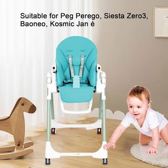 Housse De Chaise Haute Bébé En Cuir PU - Protection Style Et Confort Pour Repas - Multi-Marques