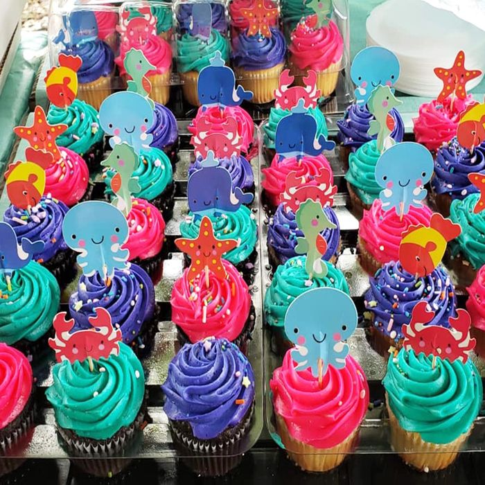 Caissettes à Cupcakes Jeu Vidéo - Lot De 24 - Imprimé Anneaux Bleus Et Or - Pour Fête Anniversaire Enfant, Déco Table - 7