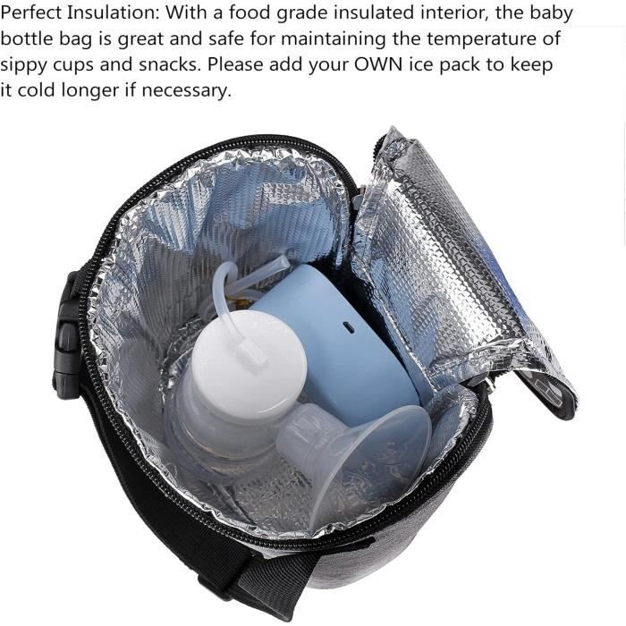 NCVI-Sac isotherme pour lait maternel avec pack de glace, sac à