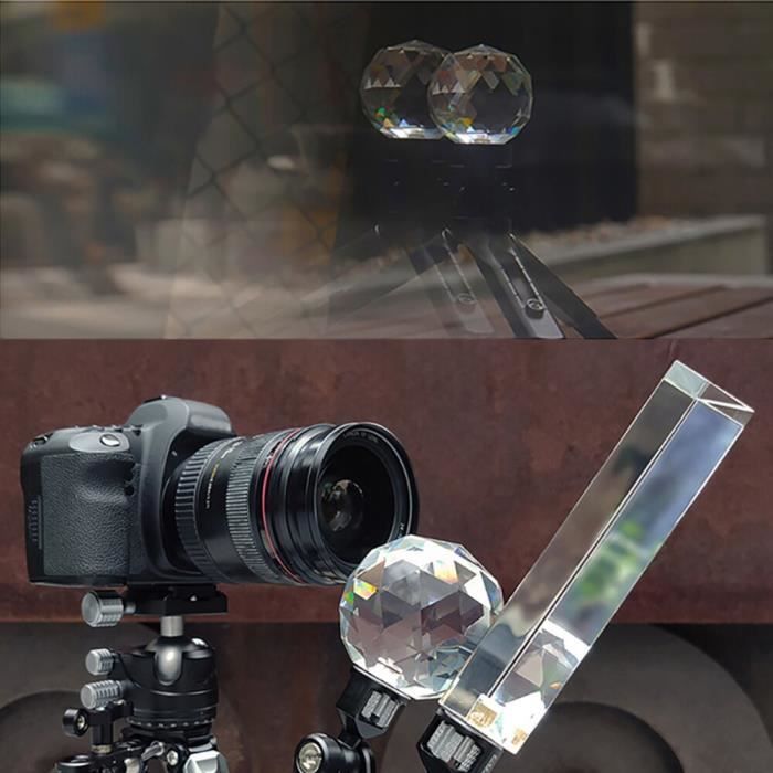 Accessoires Photo,Prisme en cristal, accessoires de Studio de