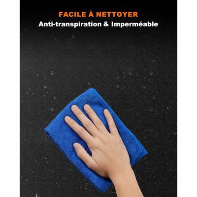 Tapis Gym Tapis Insonorisant Antidérapant Pour Tapis De Course 160x80x2.5cm - Bleu Et Noir