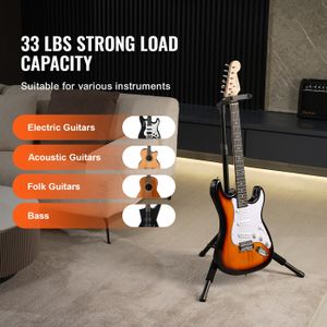 Support Guitare Réglable Tiardey Pour Classique, Électrique Et Folk - Repose-Genoux Confortable