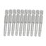 4 Pcs 2.5 mm magnétique pointe 6.3 mm Tige Hex Torx T10 Tournevis Bits