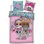 Housse de Couette Parure de lit LOL Surprise poupée Glamour L.O.L Coton