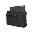 LENOVO Sacoche de transport Professional - Briefcase Style pour Ordinateur Portable 39,6 cm (15,6") - Résistant à l'usure - Noir-0
