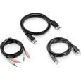 TRENDnet Kit de Câble KVM TK-CP06 - Kit de câble KVM Audio, USB et DisplayPort pour switch KVM TK-240DP ( Catégorie : KVM )-0