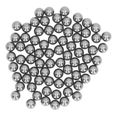 KEM - Bille d'acier précise 1000 pièces boules d'acier précises en acier au carbone fronde balles de munitions pour le tir 6.5mm-0