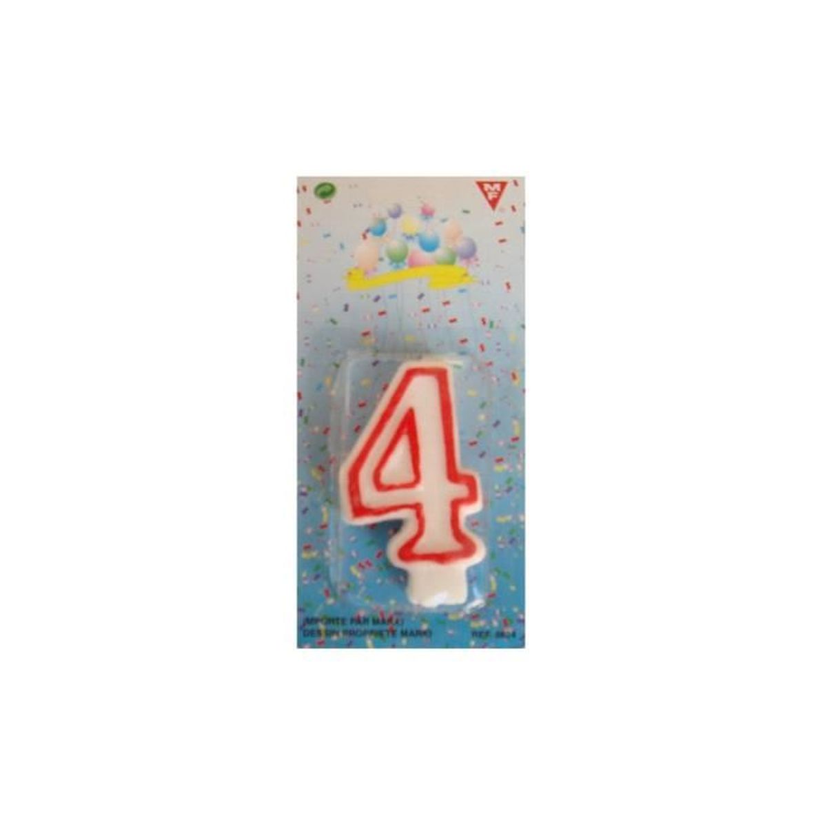 Bougie Chiffre N 4 Accessoire Gateau Anniversaire Cdiscount Jeux Jouets