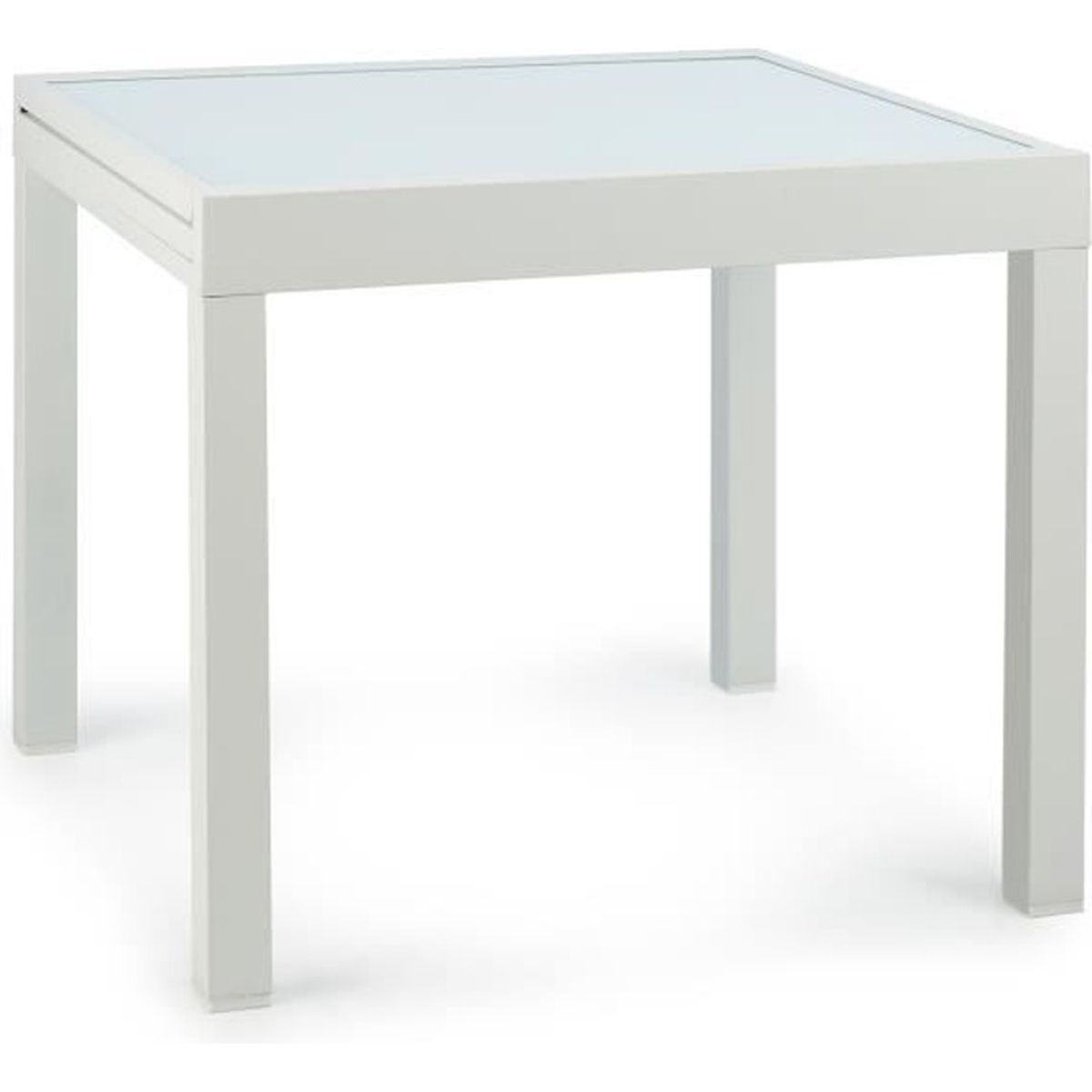 Blumfeldt Pamplona Extension Table De Jardin Extensible 90 X90