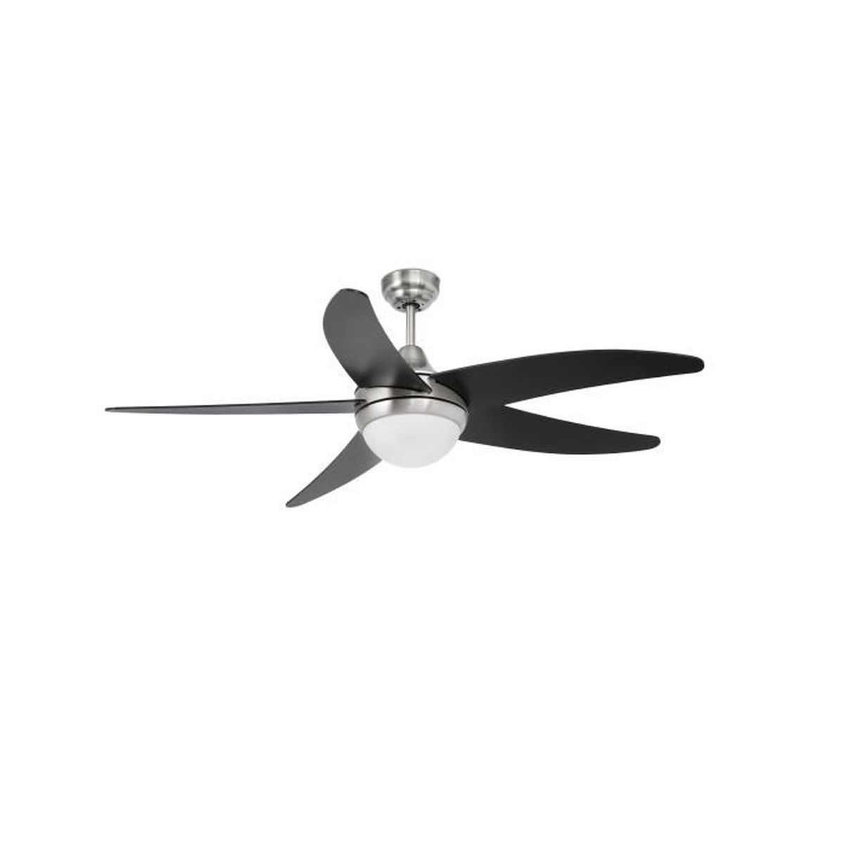 Ventilateur De Plafond Noir Premium Avec Lumiere Achat Vente Ventilateur De Plafond Cdiscount