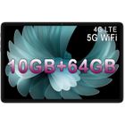 DUODUOGO Tablette Tactile 10.6 pouces 4G - 5G WiFi- 64Go/256GB Tablette avec fonction téléphone -Android 11.0 Ordinateur 2 En 1-4G+Wifi-NETFI