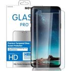 NOVAGO Pour Samsung Galaxy S9 -Protection écran Film Verre trempé résistant incurvé compatible avec tous les étuis