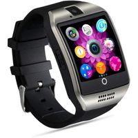Montre Connectée Smartwatch avec écran Tactile Caméra Soutien Carte SIM Podomètre Lecture de Musique Compatible avec Huawei Xi[579]