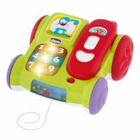 Téléphone Musical à Tirer - CHICCO - Vert - Pour Bébé de 6 mois et plus - Avec activités amusantes