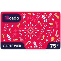 Carte cadeau numérique ILLICADO d'une valeur de 75