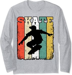 SKATEBOARD - LONGBOARD Skate Rétro Pour Skateboarder Manche Longue.[Z1394]