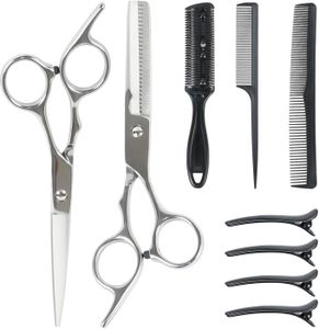 Ciseaux à Désépaissir/Effileur Pour Cheveux - 170mm (17cm) - Acier Inoxydable - Pour Coiffeurs Et Usage Maison