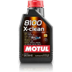 HUILE MOTEUR 1 litre 8100 X-Clean 5W40.[921]