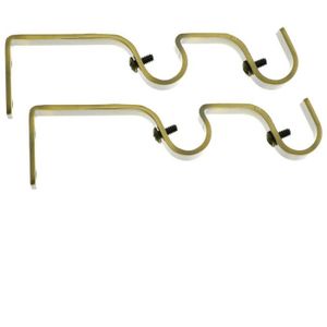 Support Tringle Entre Deux Murs Tringle A Rideaux En Laiton Achat Vente Pas Cher