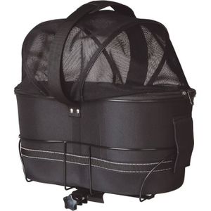 Filmer Filet à Bagages pour Les paniers de vélo Unisex-Adult, Noir