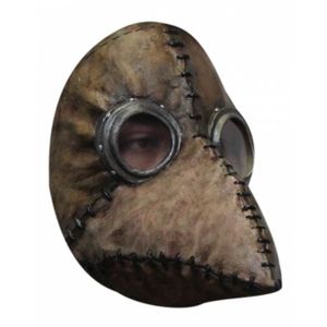 Masque Docteur de la Peste - ATOSA - Accessoire déguisement adulte - Noir -  Cdiscount Jeux - Jouets