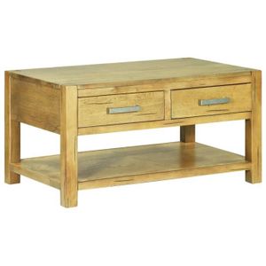 Table Basse Chene Rustique Achat Vente Pas Cher