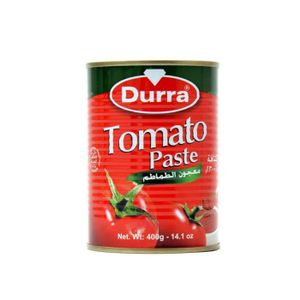 LÉGUMES & MÉLANGES Concentré de tomate 400 gr DURRA